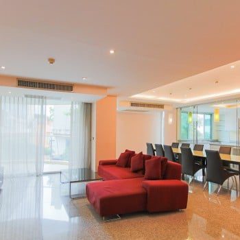 Large Three Bedroom Condo for Rent in Phra Khanong-1