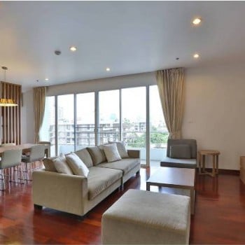 Residential Three Bedroom Apartment for Rent in Phrom Phong-1