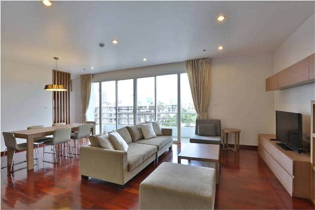 Residential Three Bedroom Apartment for Rent in Phrom Phong-1