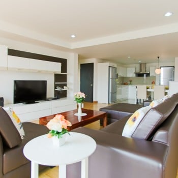 inviting two bedroom condo for rent in Ekkamai-2