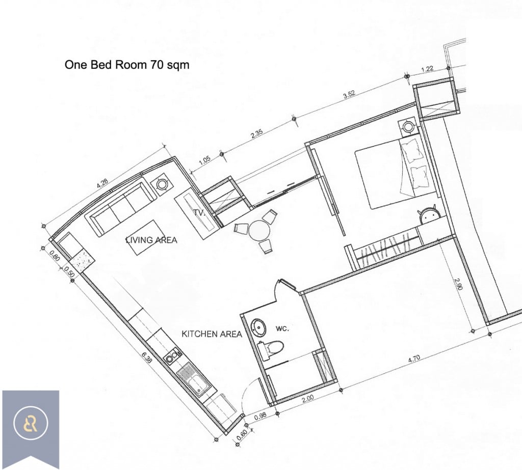 Spotless-one-bedroom-condo-for-rent-in-chidlom-langsuan-Floor-plan-1024x923