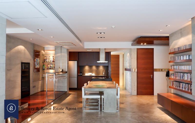 Contemporary Two Bedroom Plus Office Condo for Sale in Phra Khanong