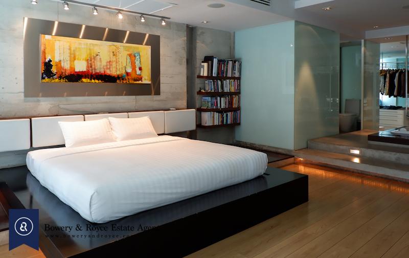 Contemporary Two Bedroom Plus Office Condo for Sale in Phra Khanong