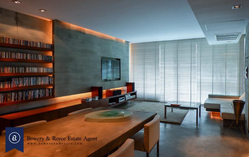 Contemporary Two Bedroom Plus Office Condo for Sale in Phra Khanong