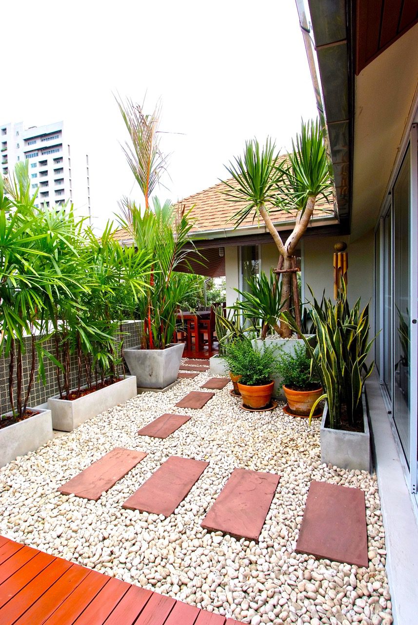 Modern Four Bedroom Detached House with Private Pool For Rent in Thong Lor