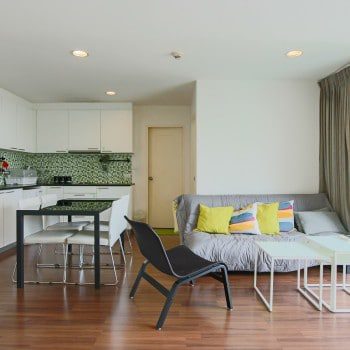 Peaceful two bedroom condo for rent in Ekkamai