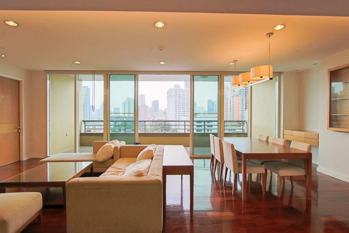 Move-in-Ready Three Bedroom Plus Office Condo for Rent in Phrom Phong