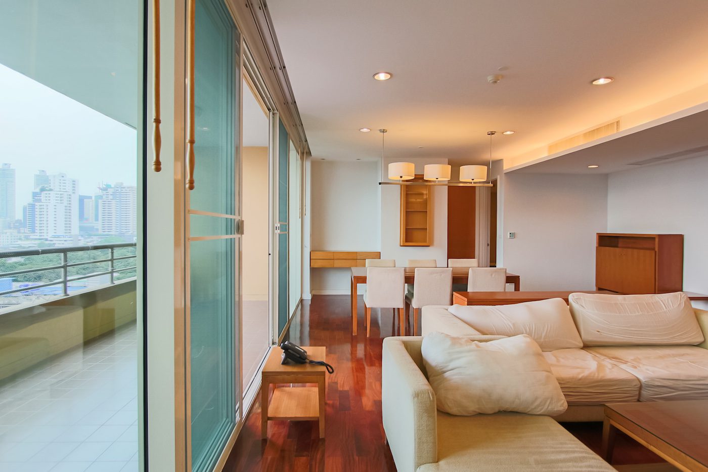 Move-in-Ready Three Bedroom Plus Office Condo for Rent in Phrom Phong