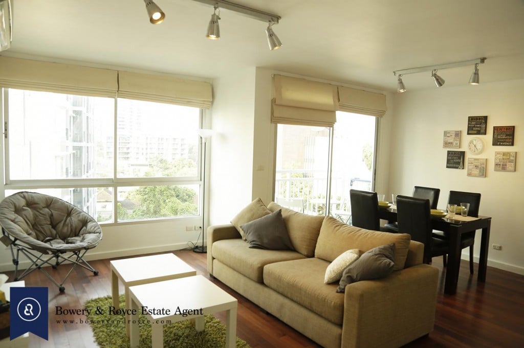 Peaceful Two Bedroom Condo for Rent in Thong Lor