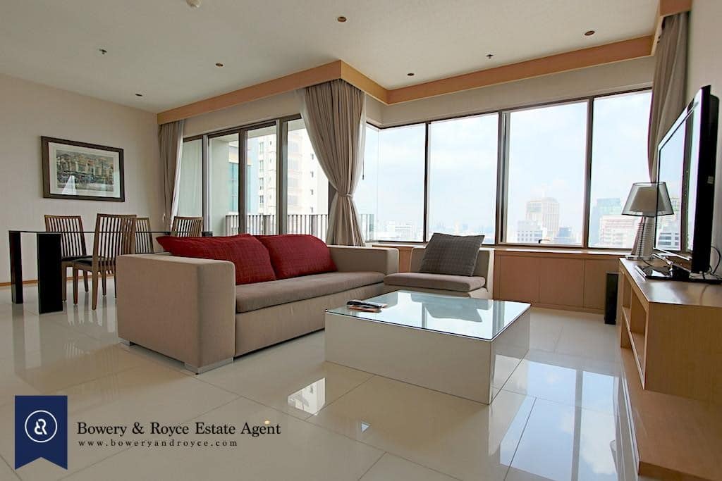 Sun-Filled Two Bedroom Condo for Rent in Phrom Phong