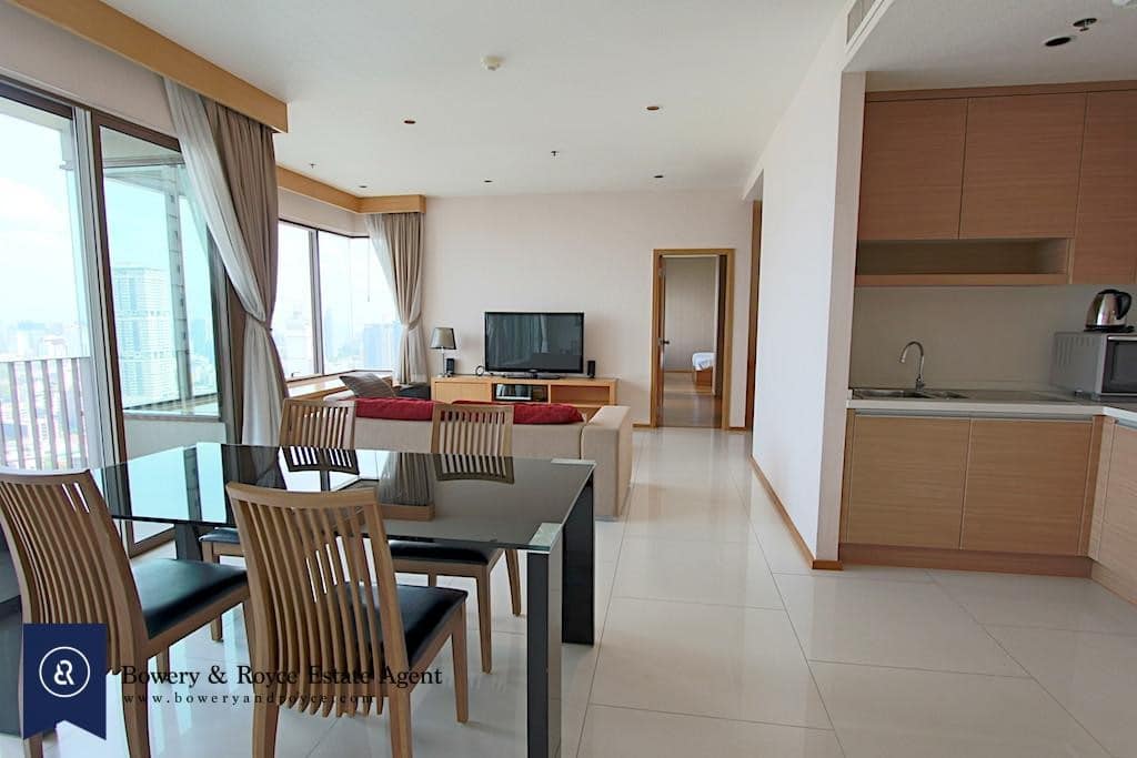 Sun-Filled Two Bedroom Condo for Rent in Phrom Phong