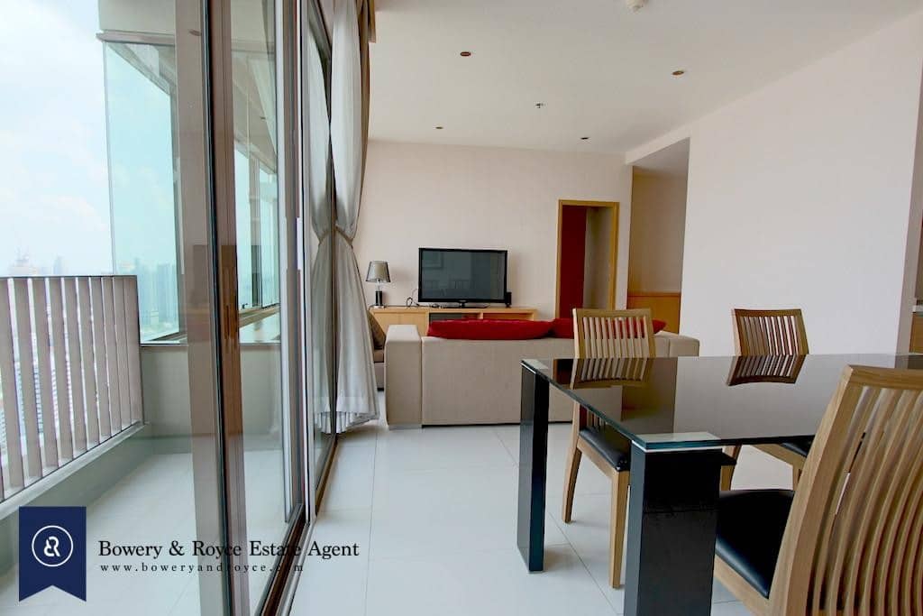 Sun-Filled Two Bedroom Condo for Rent in Phrom Phong