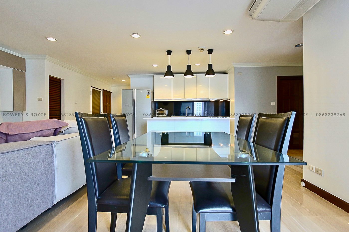 large three bedroom condo for sale in Phrom phong