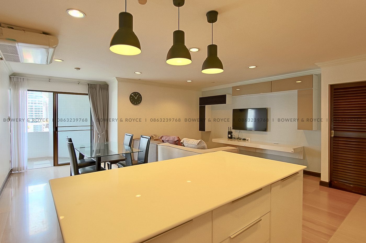 large three bedroom condo for sale in Phrom phong