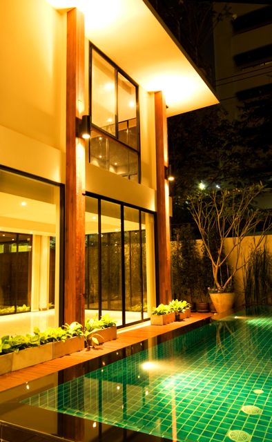 Modern Four Bedroom with Private Pool House for Rent in Thong Lor