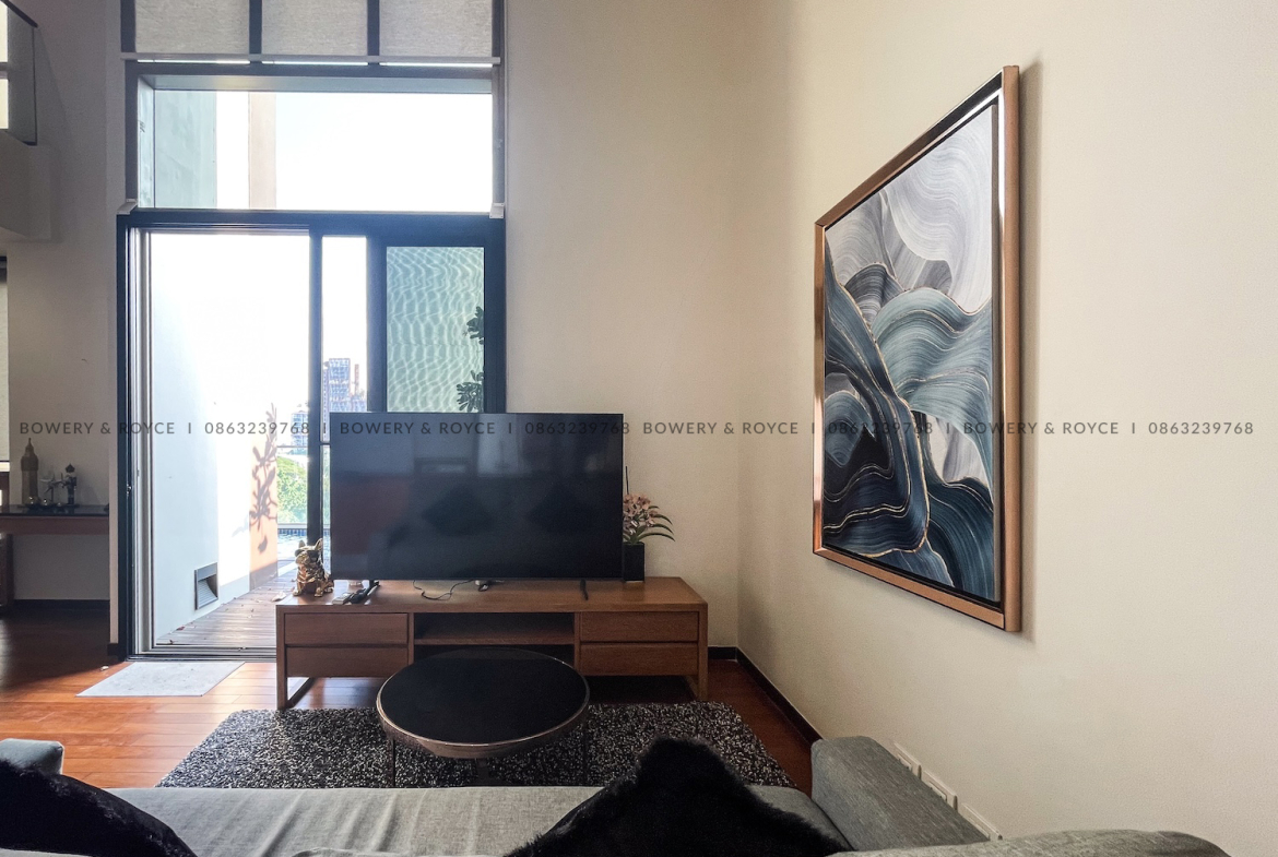 Modern Pet Friendly Two Bedroom Duplex with Private Pool Condo for Rent in Thong Lor