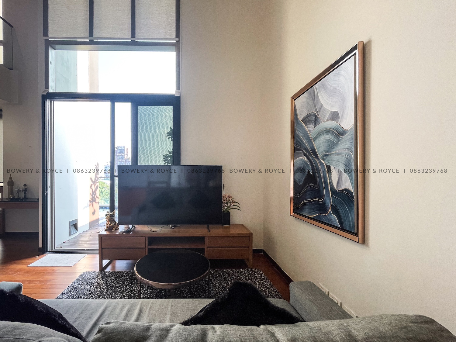 Modern Pet Friendly Two Bedroom Duplex with Private Pool Condo for Rent in Thong Lor