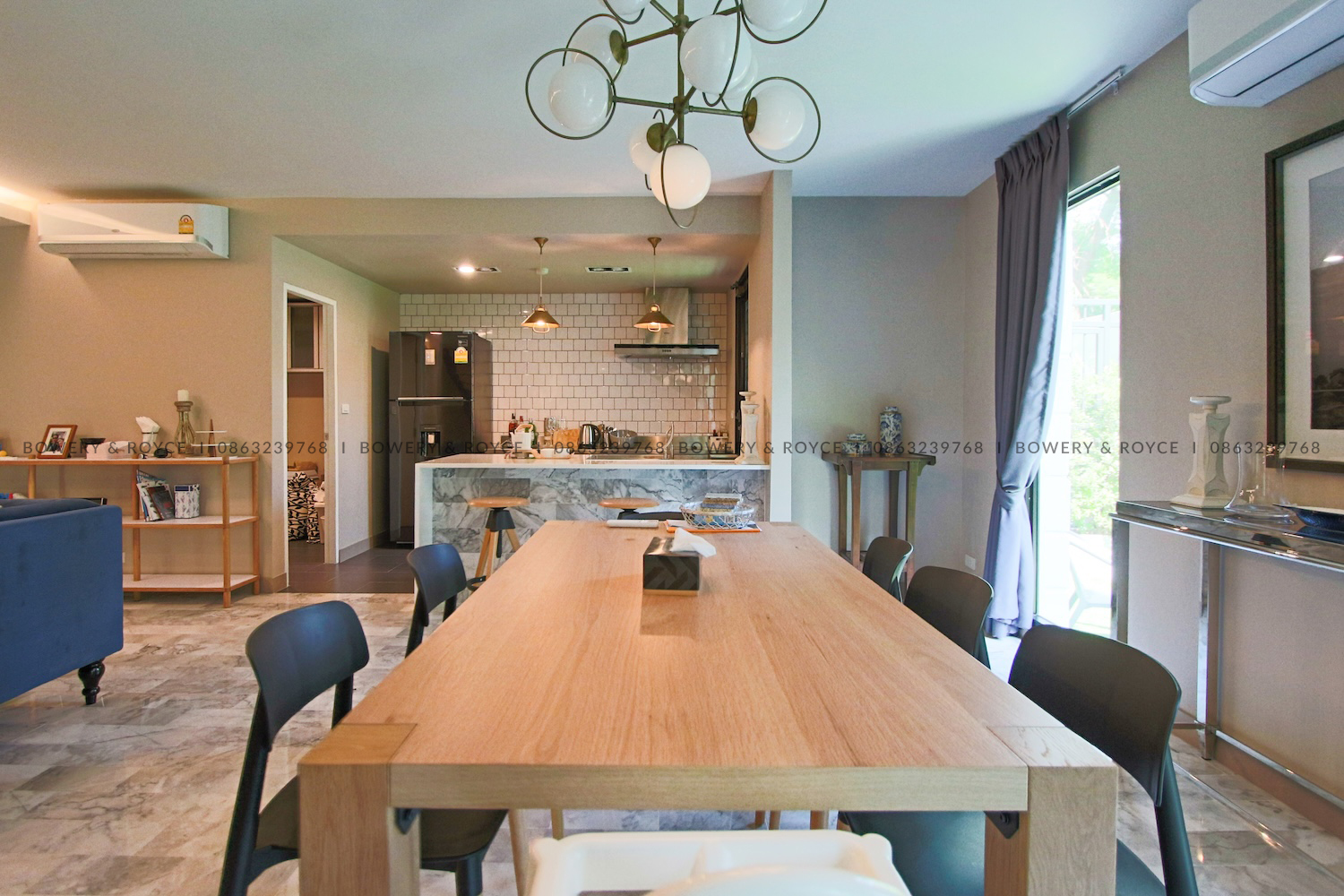 Modern Three Bedroom Duplex with Private Garden for Rent in Phrom Phong