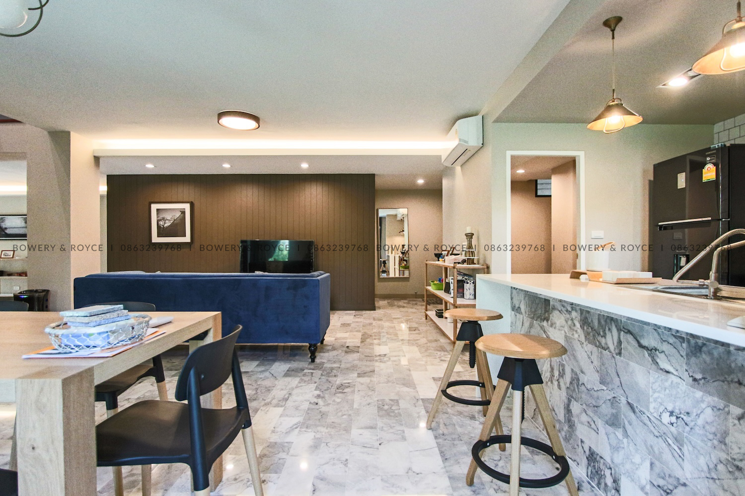 Modern Three Bedroom Duplex with Private Garden for Rent in Phrom Phong