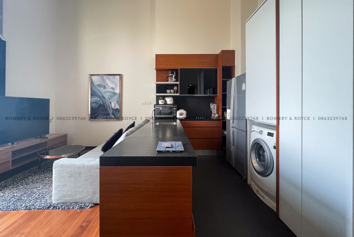 Modern Pet Friendly Two Bedroom Duplex with Private Pool Condo for Rent in Thong Lor