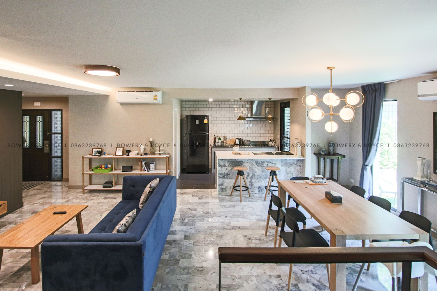 Modern Three Bedroom Duplex with Private Garden for Rent in Phrom Phong