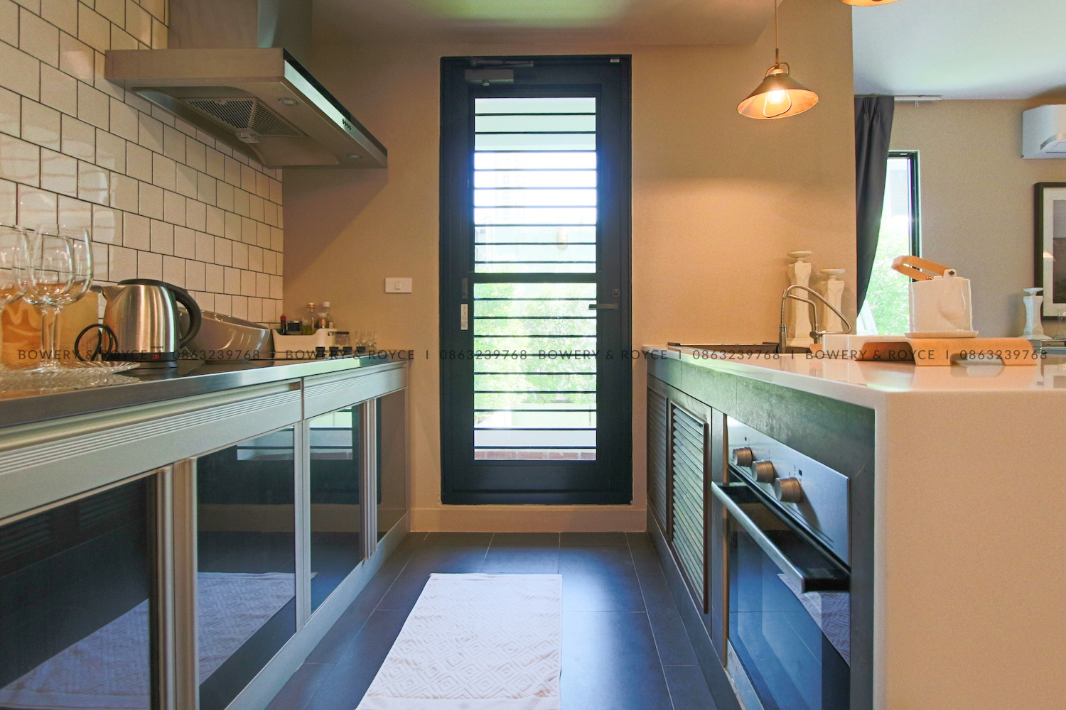 Modern Three Bedroom Duplex with Private Garden for Rent in Phrom Phong