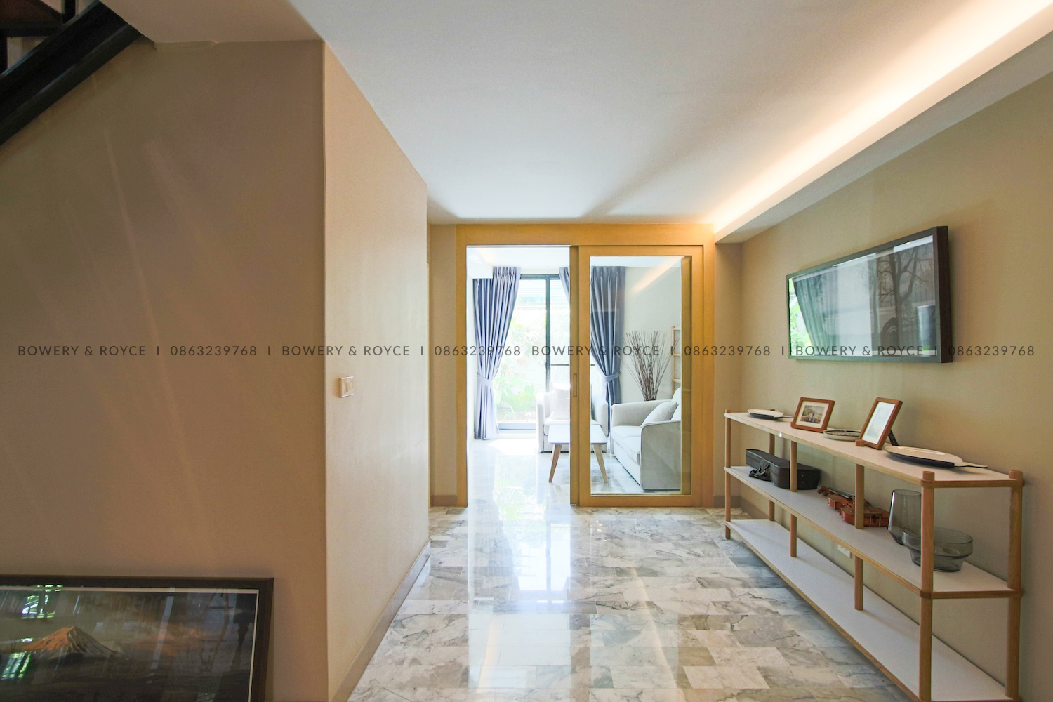 Modern Three Bedroom Duplex with Private Garden for Rent in Phrom Phong