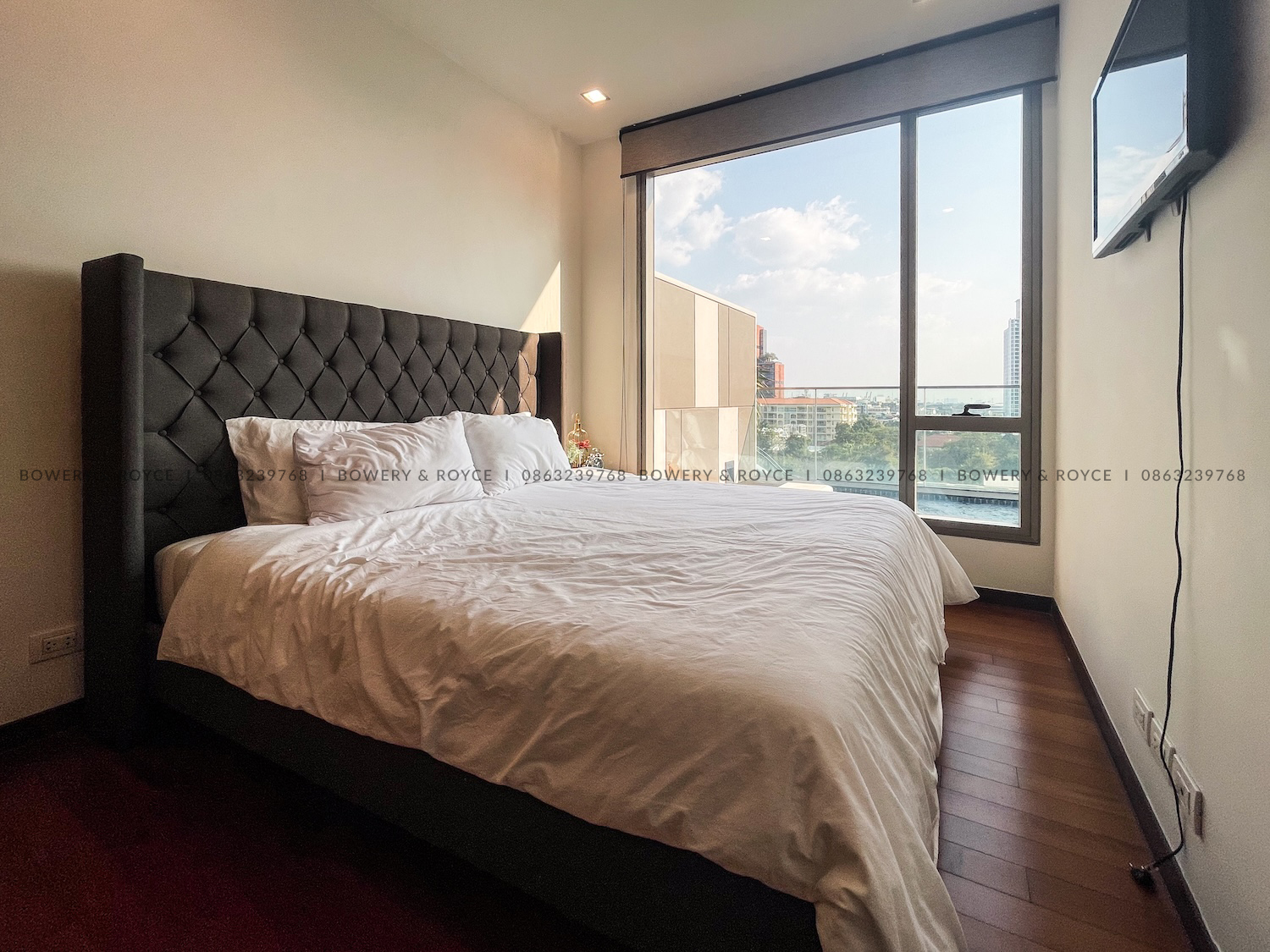 Modern Pet Friendly Two Bedroom Duplex with Private Pool Condo for Rent in Thong Lor