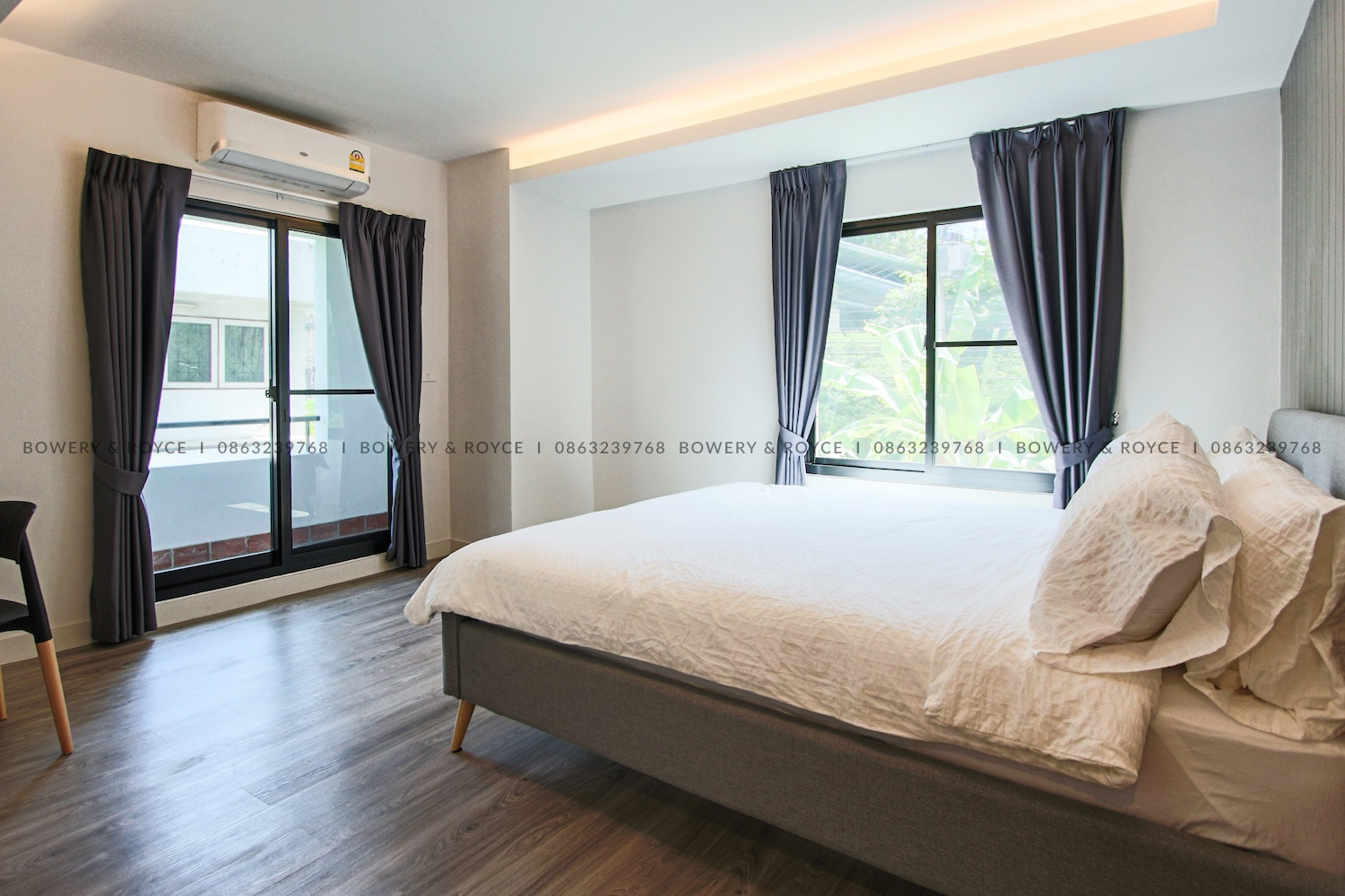Modern Three Bedroom Duplex with Private Garden for Rent in Phrom Phong