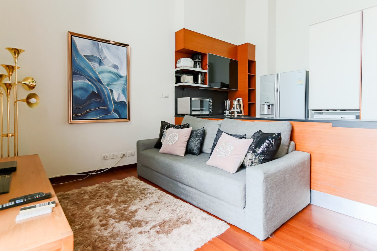 Modern Two Bedroom with Private Pool Condo for Rent in Thong Lor