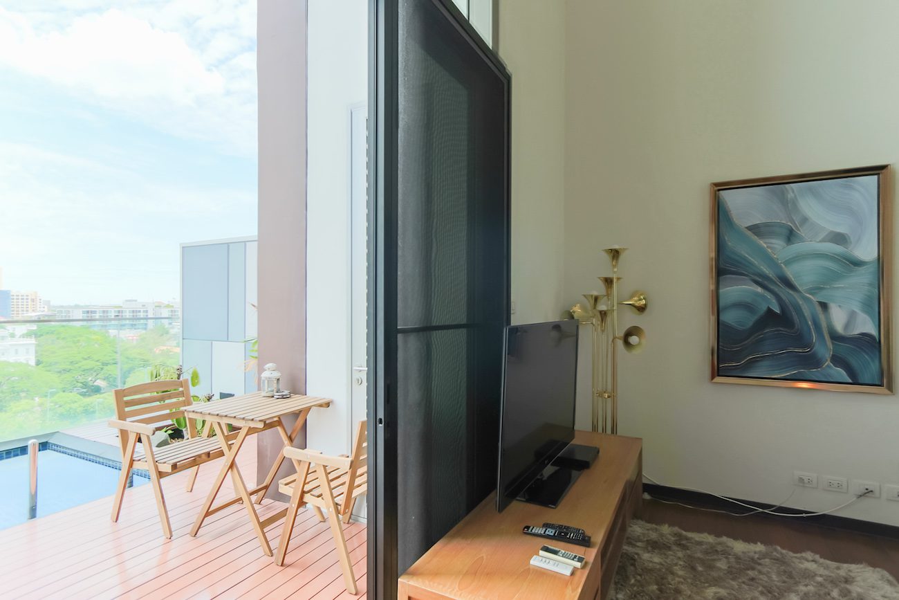 Modern Two Bedroom with Private Pool Condo for Rent in Thong Lor