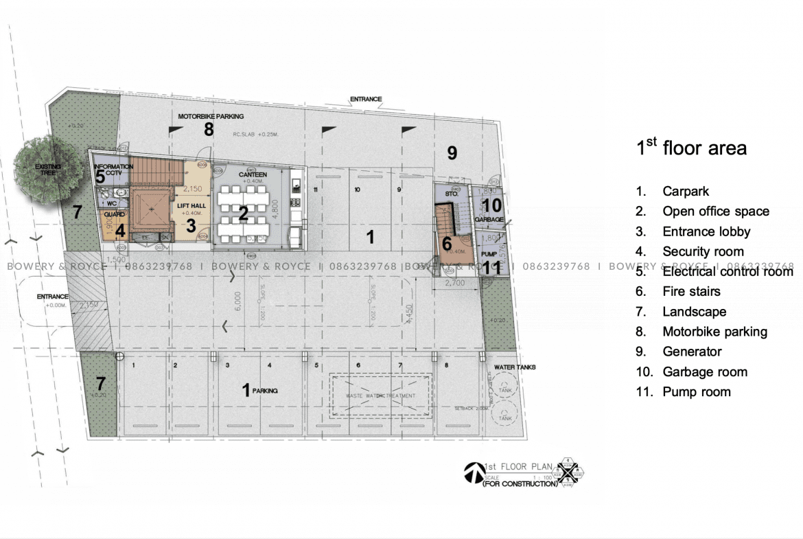 Modern Office Building With Penthouse and a Private Pool for Sale in Ekkamai