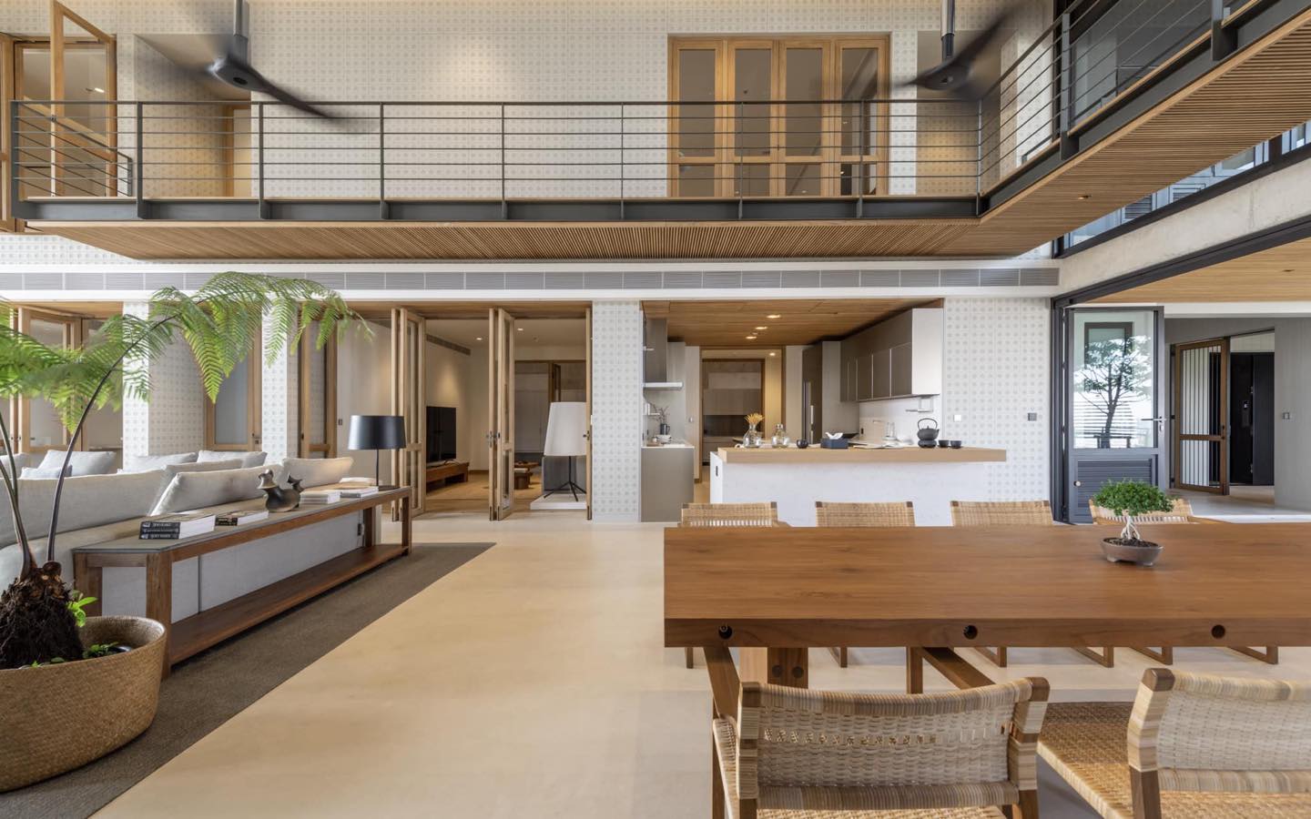 Industrial loft style bare shell condo for sale in Sathorn