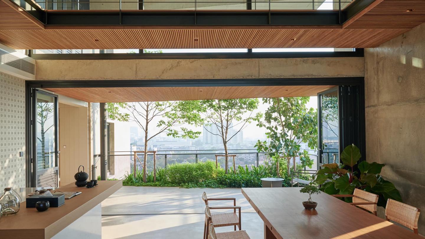 Industrial loft style bare shell condo for sale in Sathorn