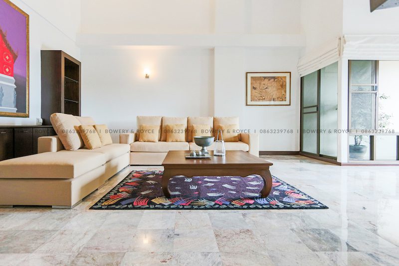 Residential Four Bedroom Duplex Apartment for Rent in Phrom Phong