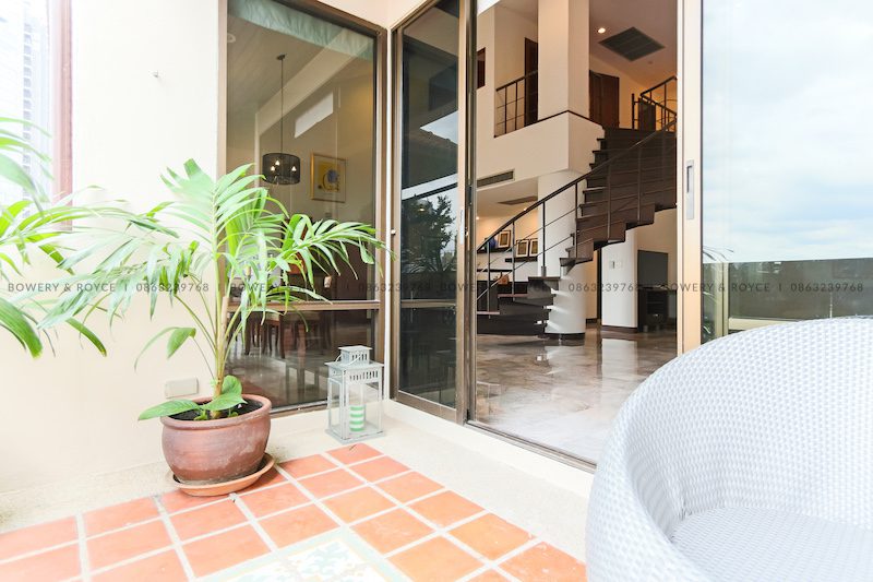 Residential Four Bedroom Duplex Apartment for Rent in Phrom Phong
