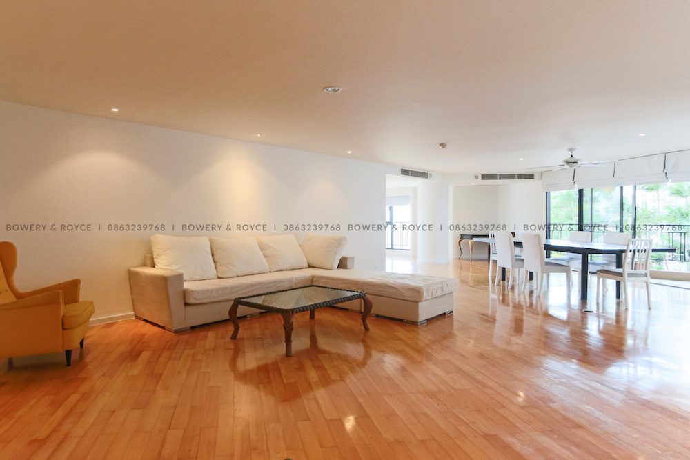 Large Three Bedroom Plus Maid Apartment for Rent in Phrom Phong
