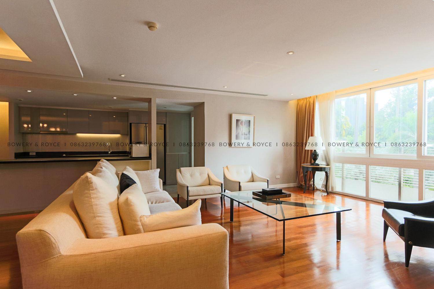 Luxurious Three Bedroom Plus Office Condo for Rent in Thong Lor