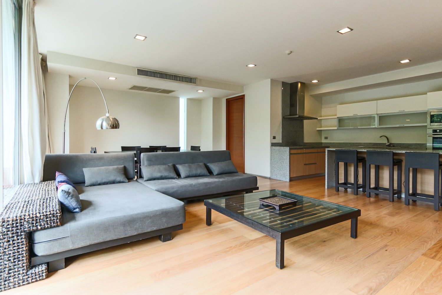 Green View Two Bedroom Condo for Rent in Phra Khanong