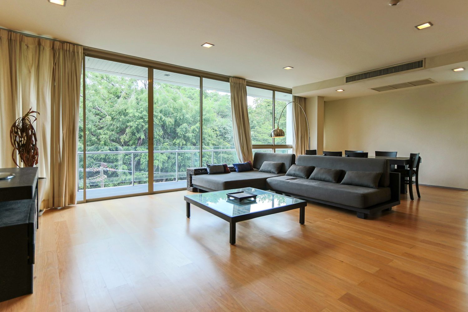 Green View Two Bedroom Condo for Rent in Phra Khanong