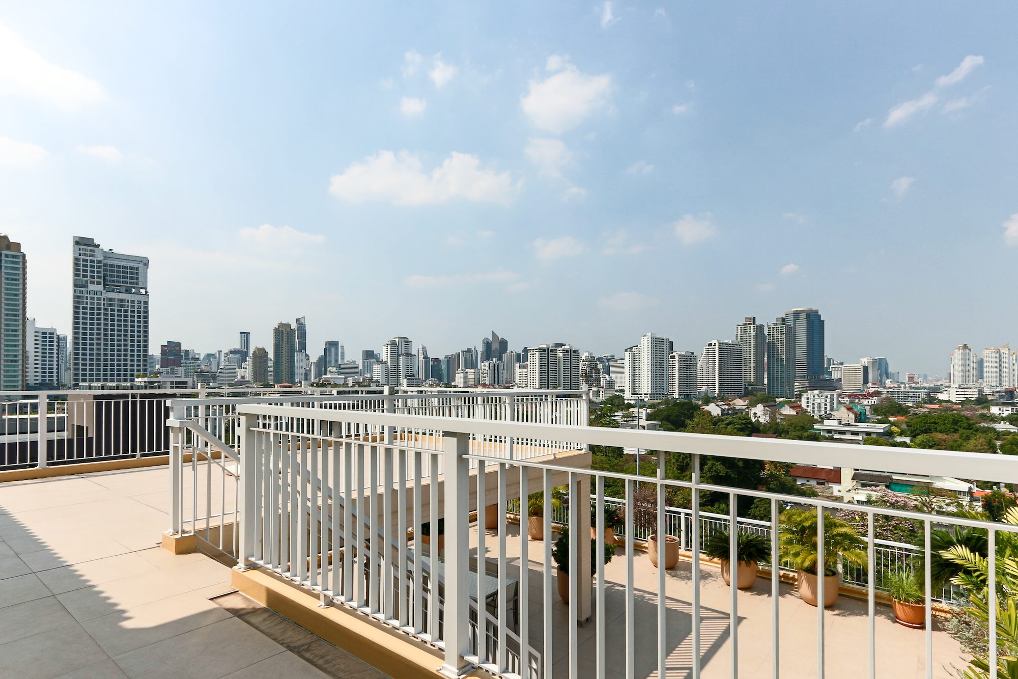 Large Terrace Four Bedroom Condo for Sale in Thong Lor