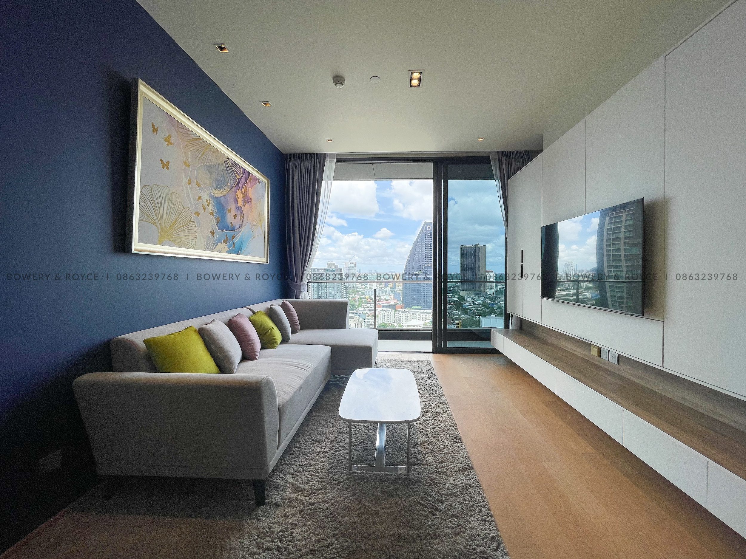 Spectacular view two bedroom condo for rent in Phrom Phong