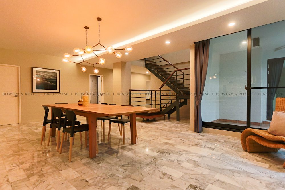 Spacious Three Bedroom Duplex with Private Garden for Rent in Phrom Phong