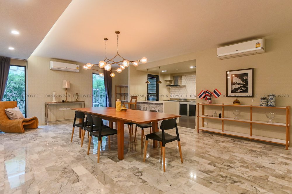 Spacious Three Bedroom Duplex with Private Garden for Rent in Phrom Phong
