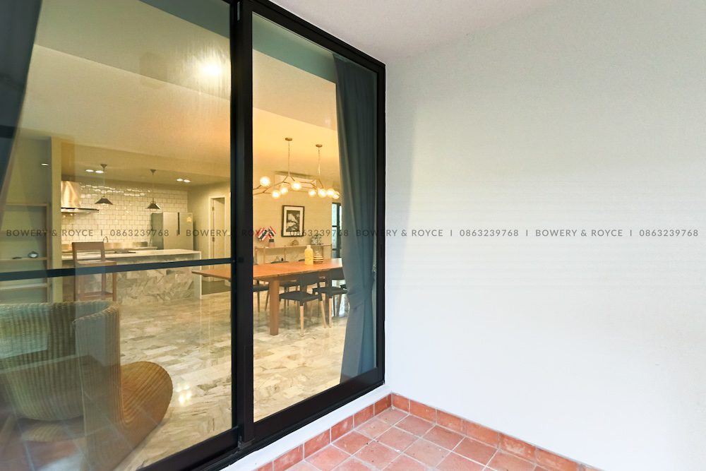 Spacious Three Bedroom Duplex with Private Garden for Rent in Phrom Phong