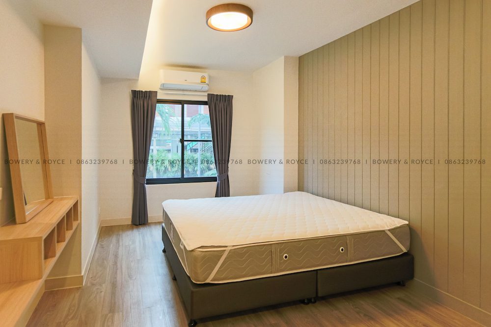 Spacious Three Bedroom Duplex with Private Garden for Rent in Phrom Phong