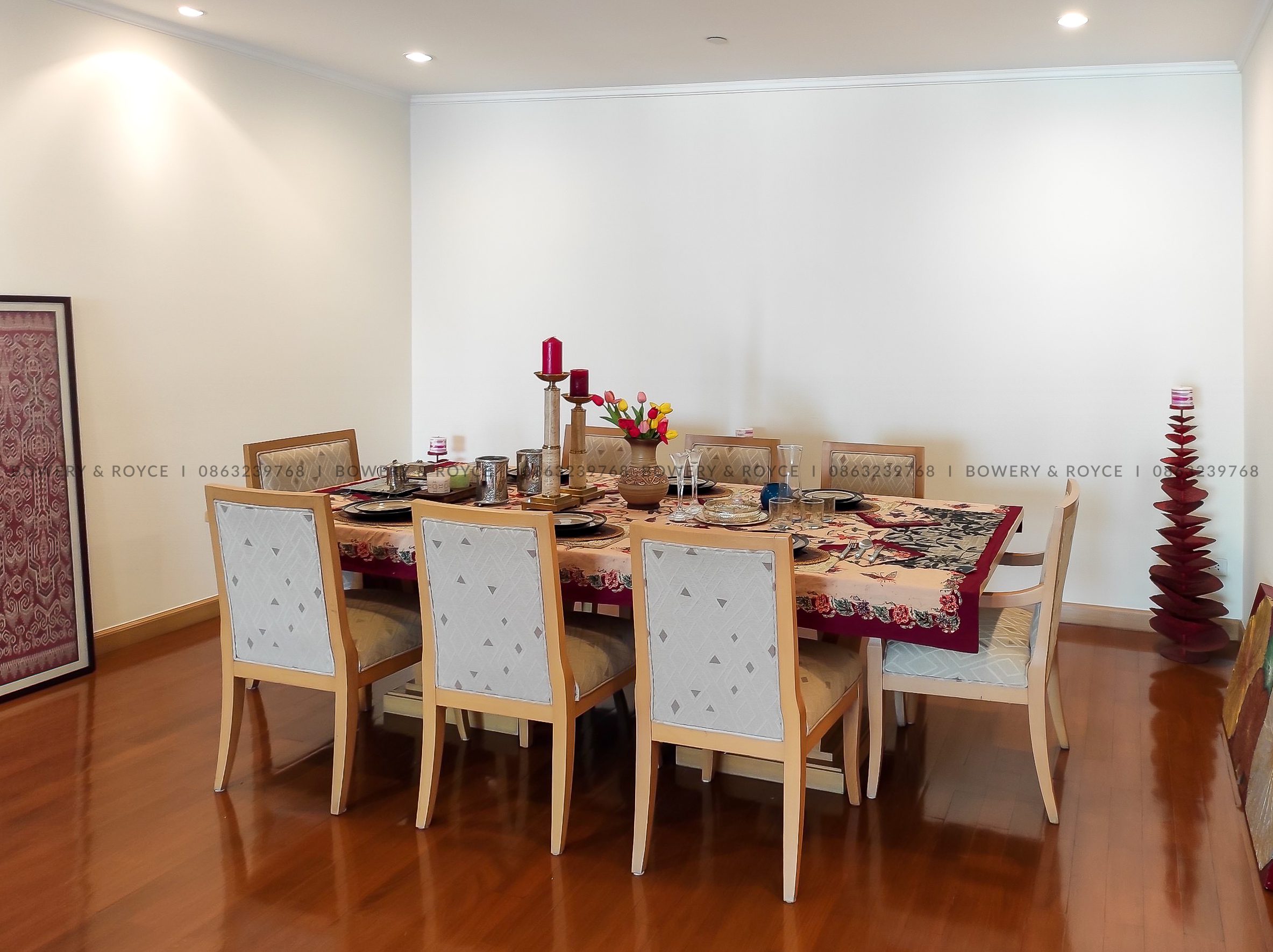Pet friendly three bedroom apartment for rent in Phrom Phong