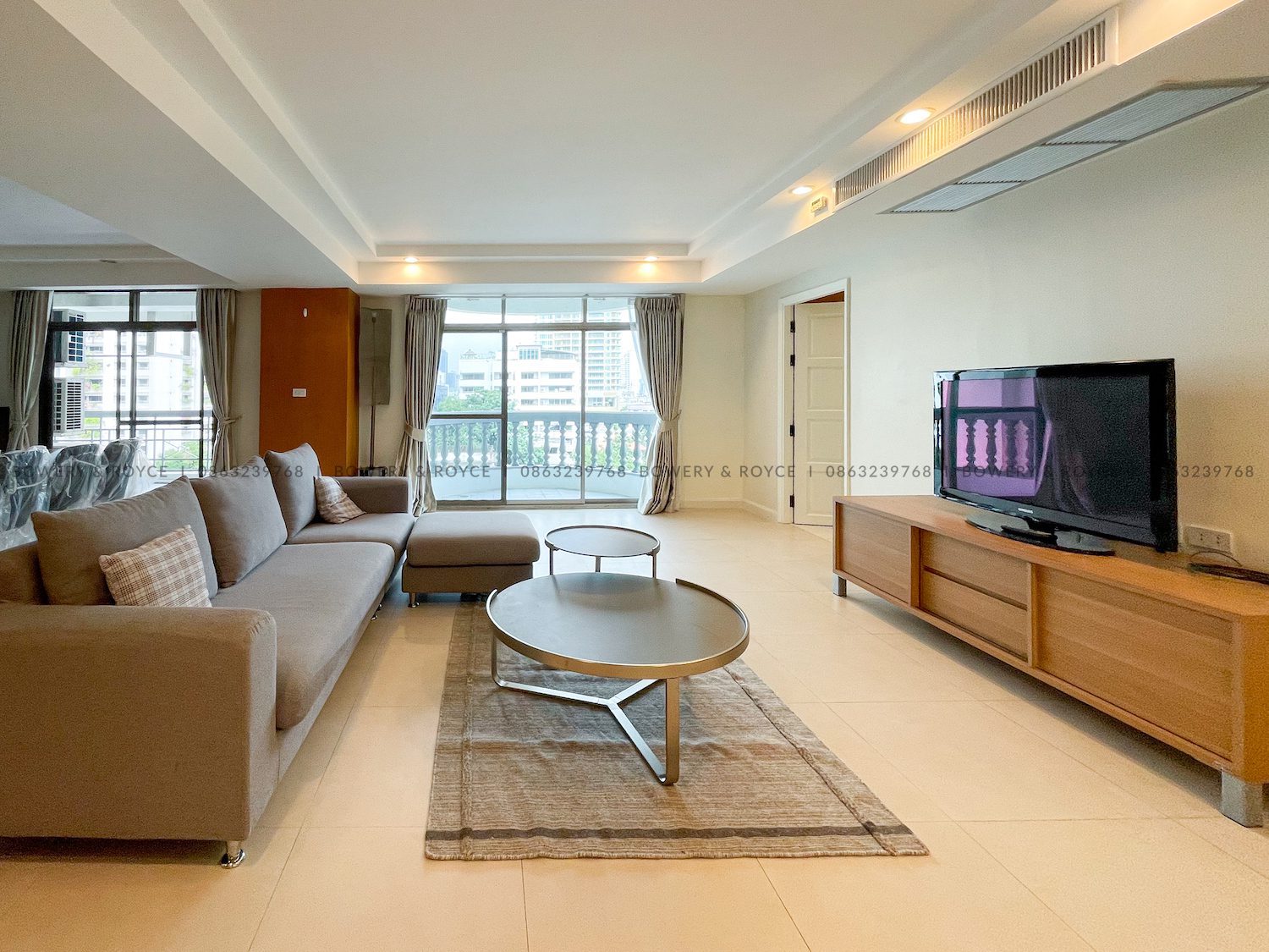 large three bedroom condo for rent in Phrom Phong
