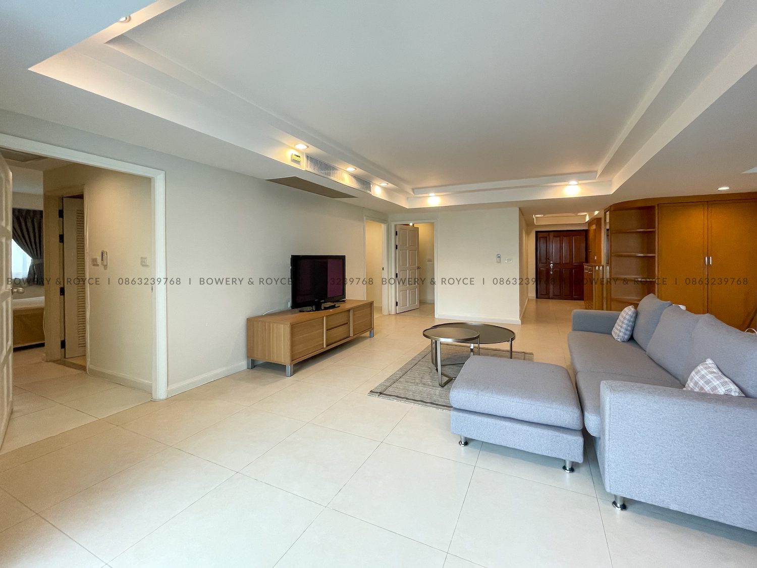 large three bedroom condo for rent in Phrom Phong