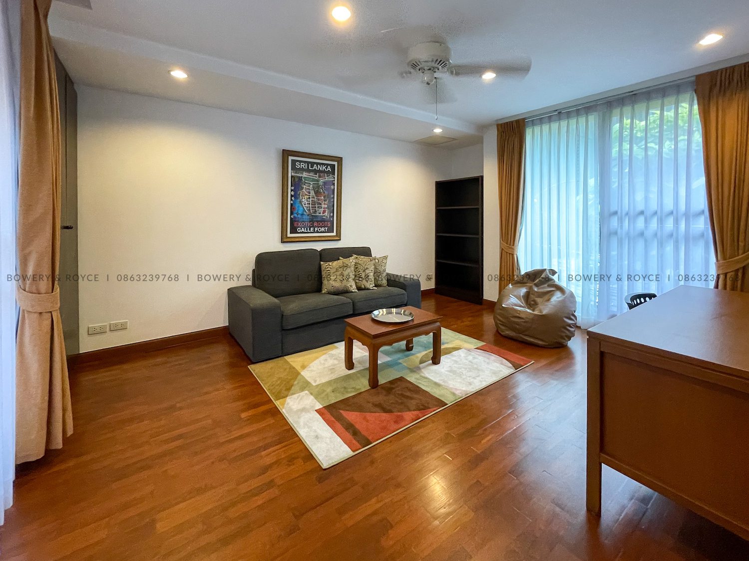 Stunning Three Bedroom Plus Study House for Rent in Phrom Phong